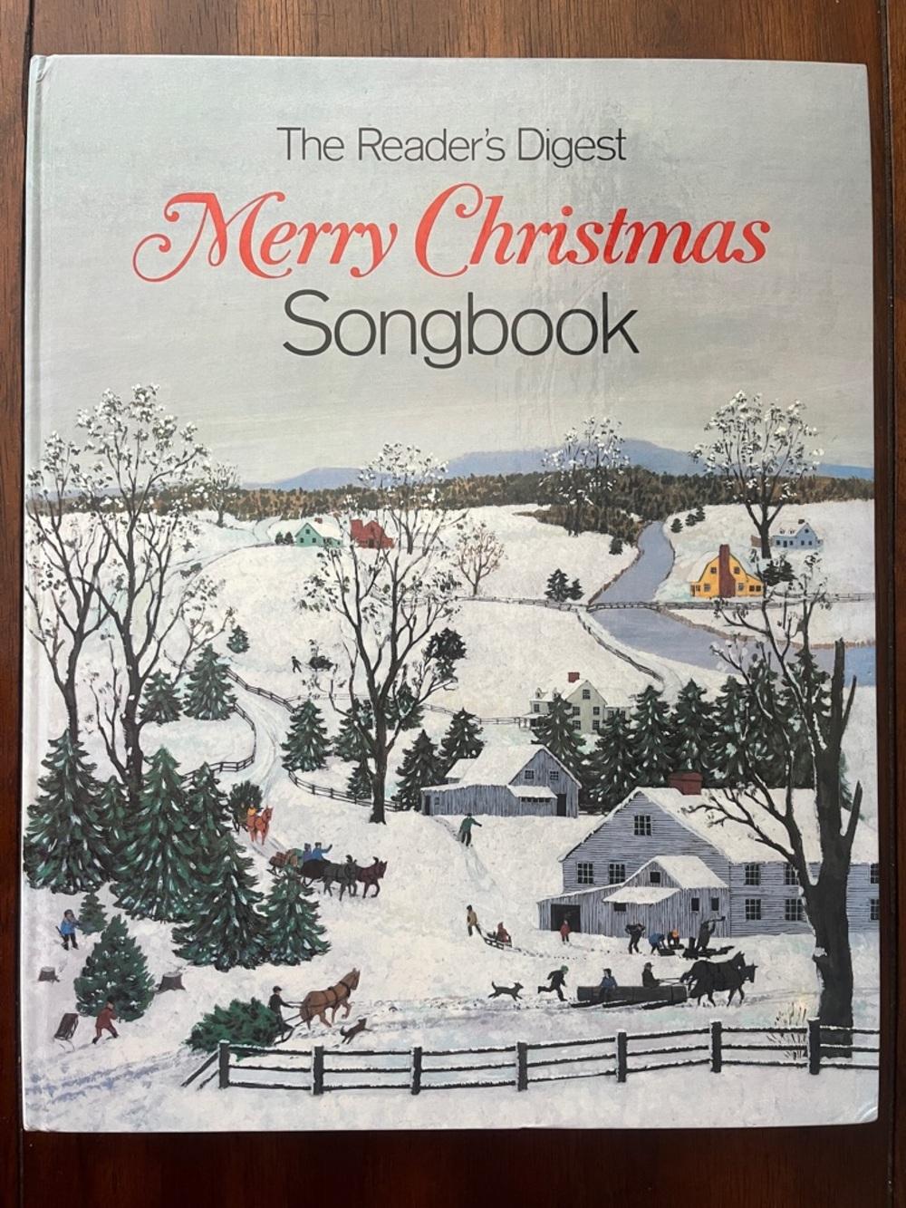 Vintage 1981 Reader's Digest Merry Christmas Songbook piano sheet music & chords